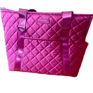 Joan and David Quilted Pet Carrier 20" Purple